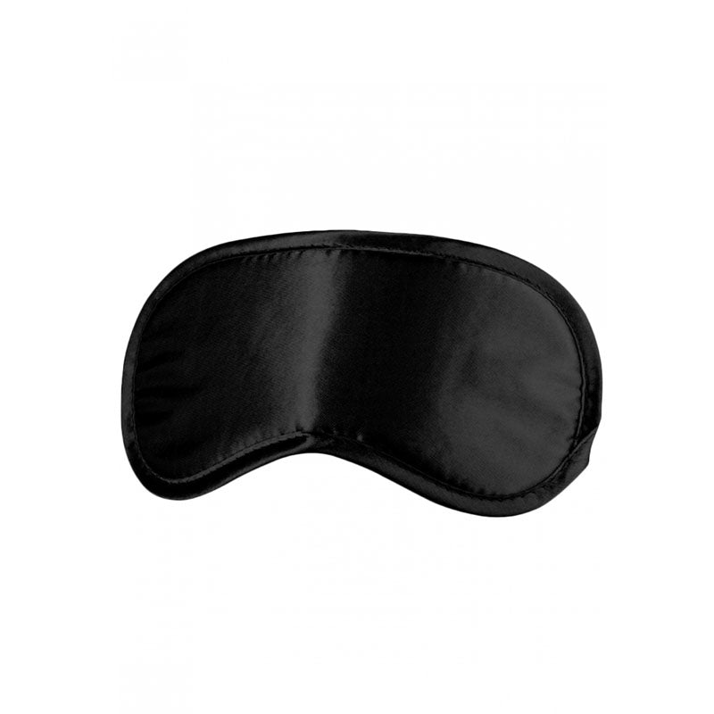 OUCH!  & White Satin Eye-Mask -  Eye Restraint