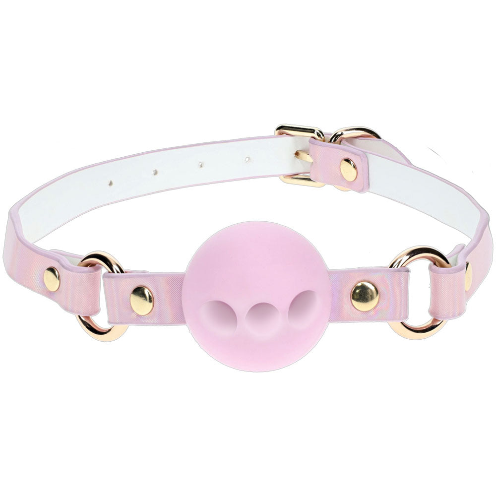 OUCH! Paris Collection - Silicone Ball Gag -  Breatheable Mouth Restraint