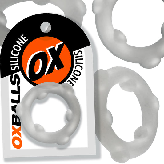 Oxballs – Spinner Single Ring (Vapor Frosted Clear)