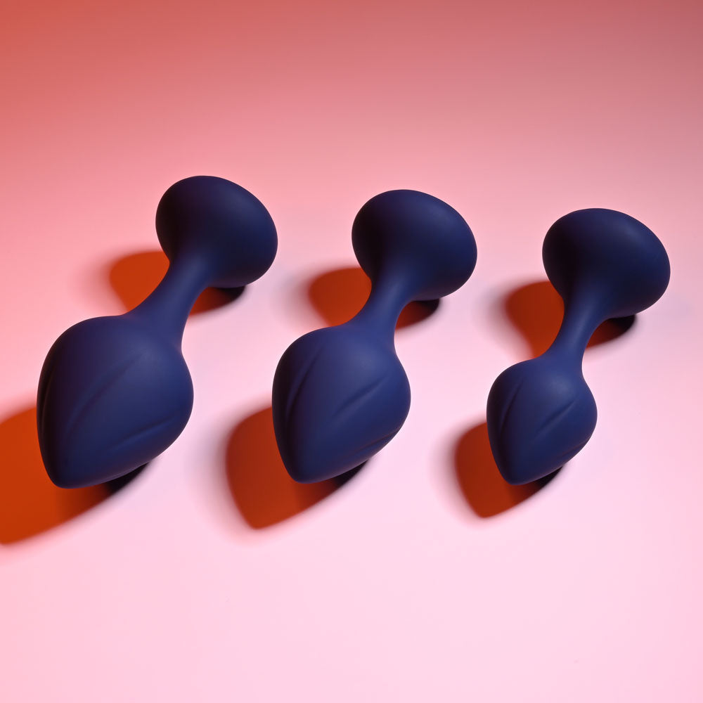 Playboy Pleasure TAIL TRAINER -  Butt Plugs - Set of 3 Sizes