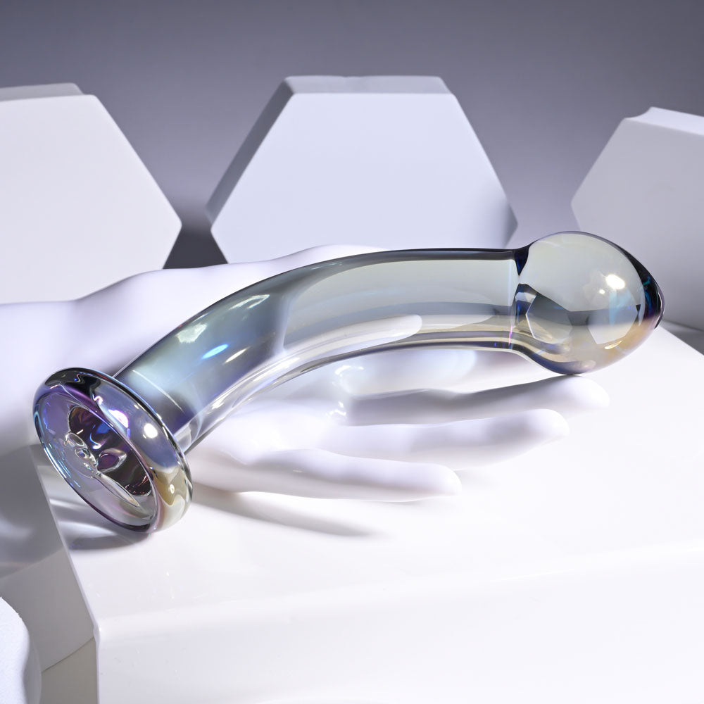 Playboy Pleasure JEWELS KING -  Glass 16.3 cm Dildo