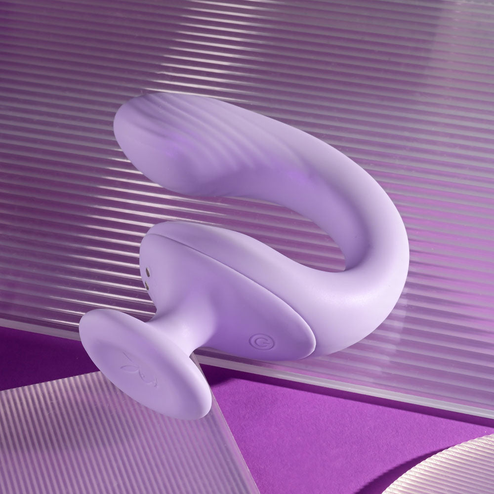 Playboy Pleasure REV ME UP -  USB Rechargeable Dual Motor Curved Vibrator