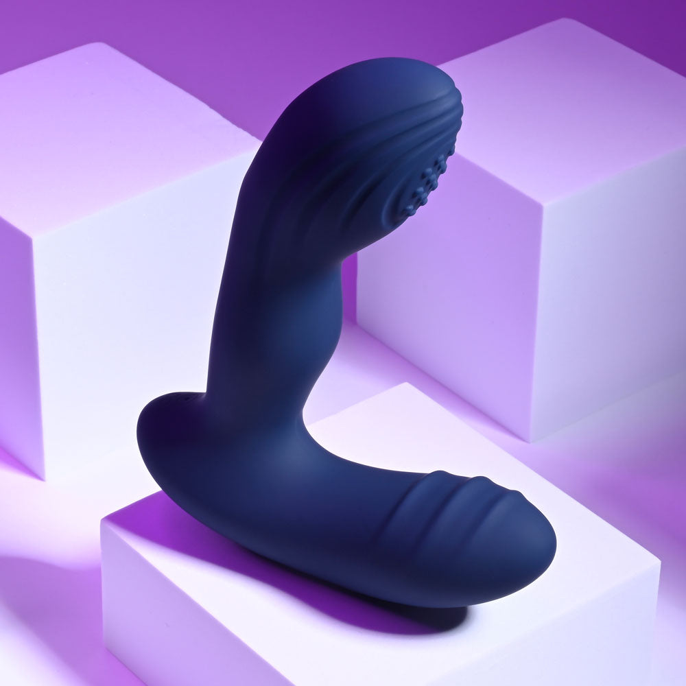 Playboy Pleasure PLEASURE PLEASER -  USB Rechargeable Vibrating Prostate Massager with Wireless Remote