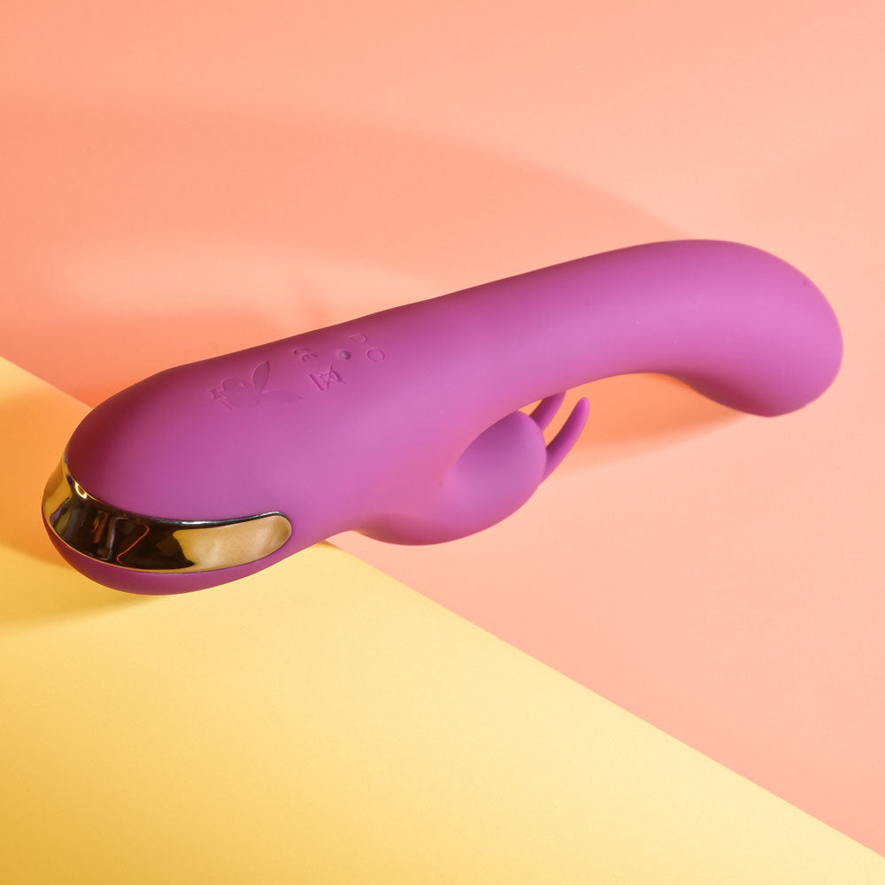 Playboy Pleasure THUMPER -  21.9 cm USB Rechargeable Rabbit Vibrator