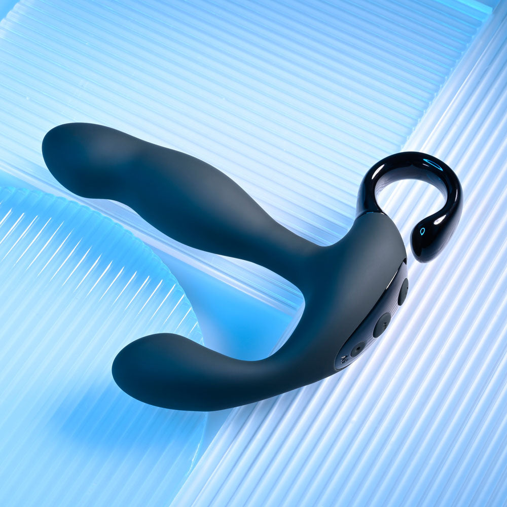 Playboy Pleasure COME HITHER -  13.2 cm USB Rechargeable Vibrating Prostate Massager with Wireless Remote Control