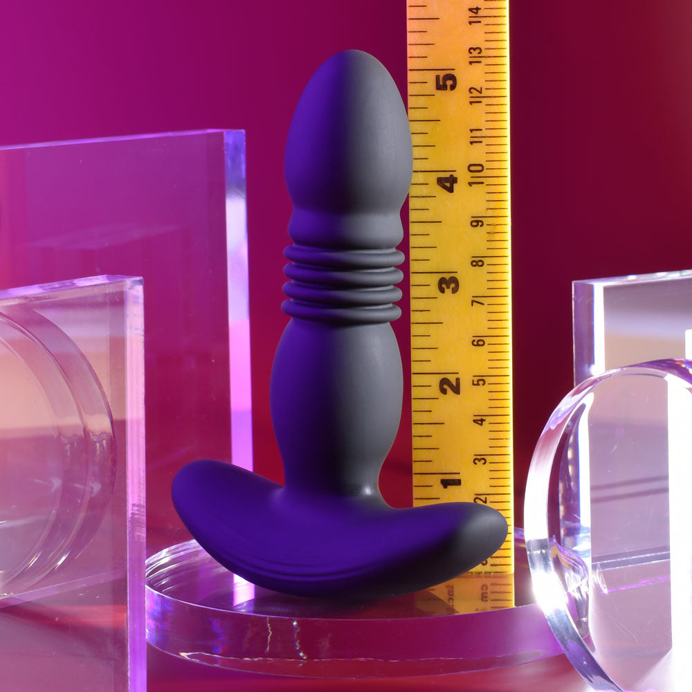 Playboy Pleasure TRUST THE THRUST -  13.7 cm USB Rechargeable Thrusting Butt Plug with Wireless Remote