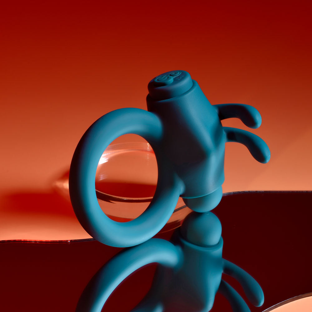 Playboy Pleasure BUNNY BUZZER -  USB Rechargeable Vibrating Cock Ring