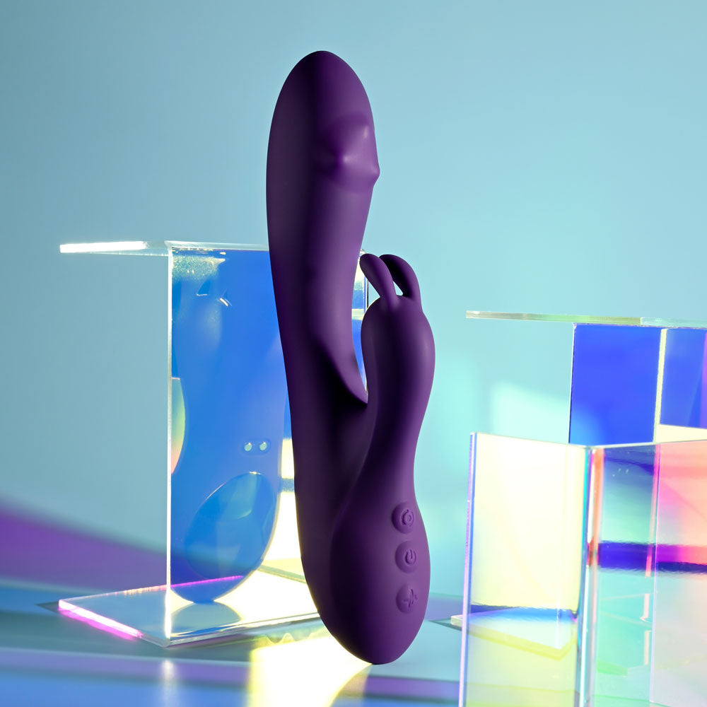 Playboy Pleasure ON REPEAT -  19.7 cm USB Rechargeable Rabbit Vibrator