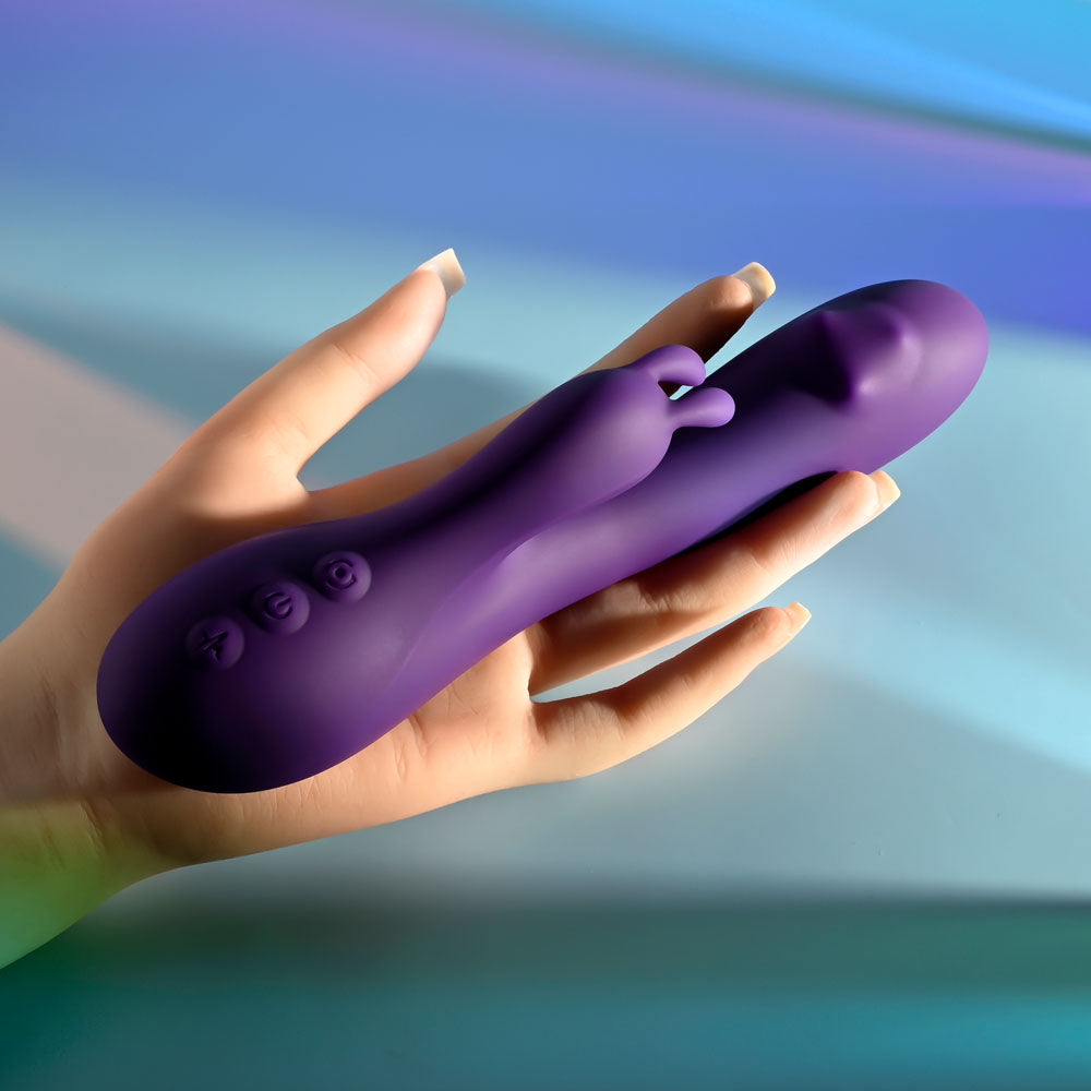 Playboy Pleasure ON REPEAT -  19.7 cm USB Rechargeable Rabbit Vibrator