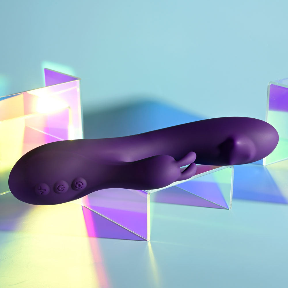 Playboy Pleasure ON REPEAT -  19.7 cm USB Rechargeable Rabbit Vibrator