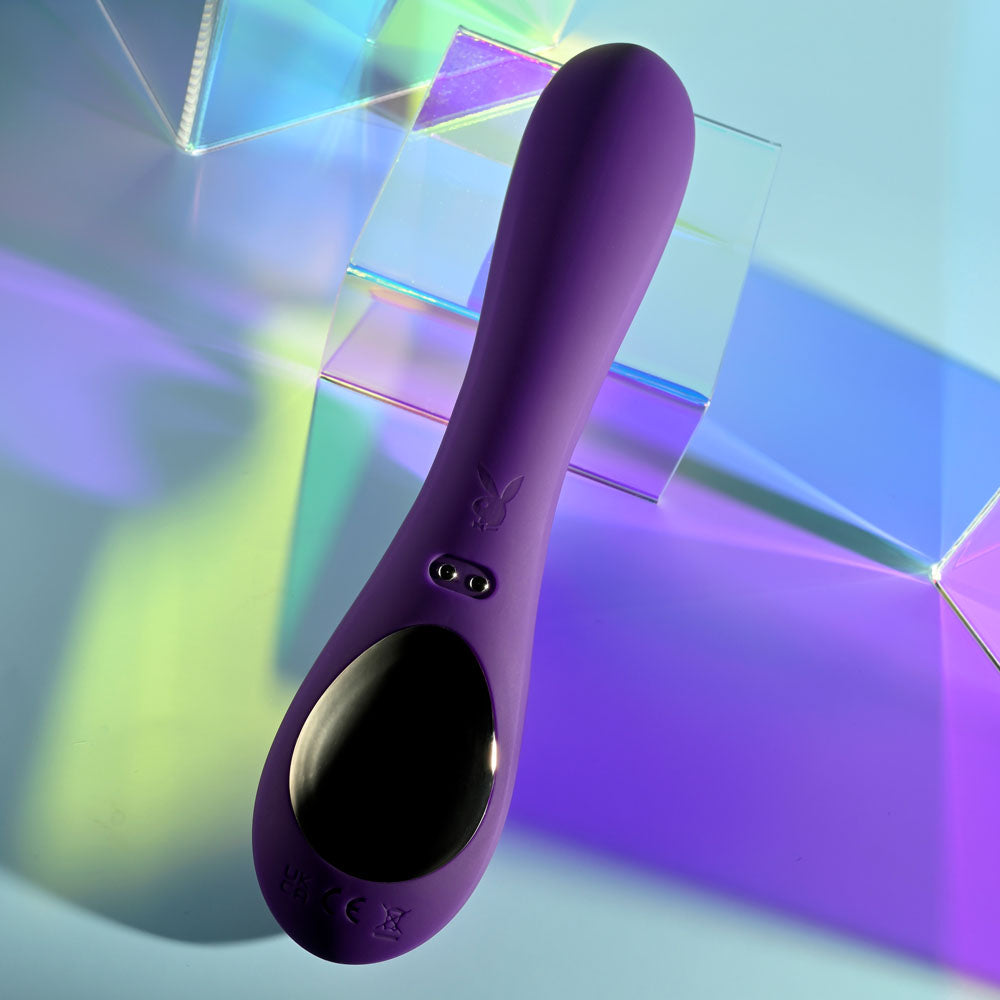 Playboy Pleasure ON REPEAT -  19.7 cm USB Rechargeable Rabbit Vibrator