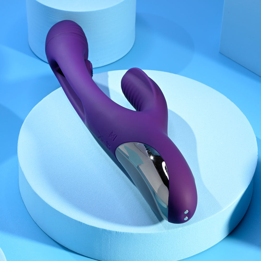 Playboy Pleasure THE THRILL -  24.4 cm USB Rechargeable Rabbit Vibrator