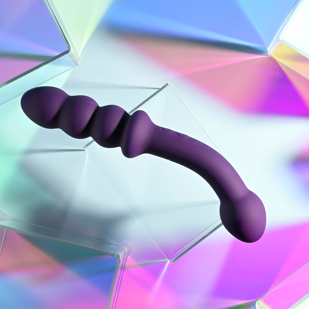 Playboy Pleasure THE SEEKER -  20.3 cm USB Rechargeable Double Ended Vibrator
