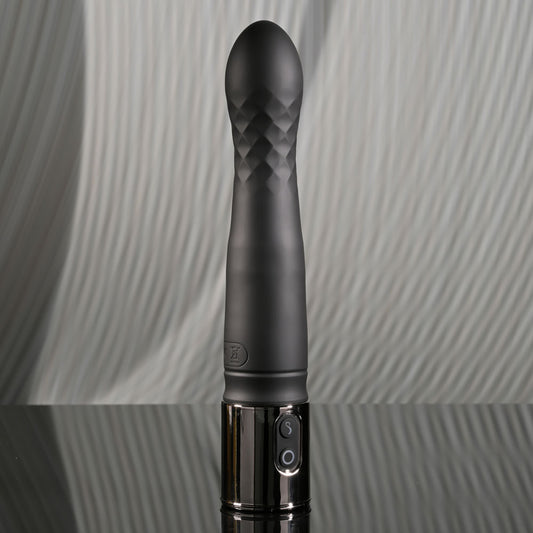Playboy Pleasure PLEASURE ZONE -  21.4 cm Rechargeable Vibrator with USB Charging Dock