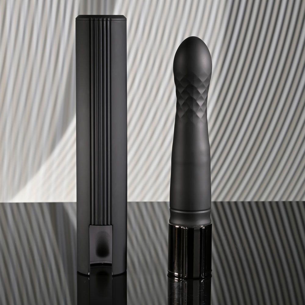 Playboy Pleasure PLEASURE ZONE -  21.4 cm Rechargeable Vibrator with USB Charging Dock