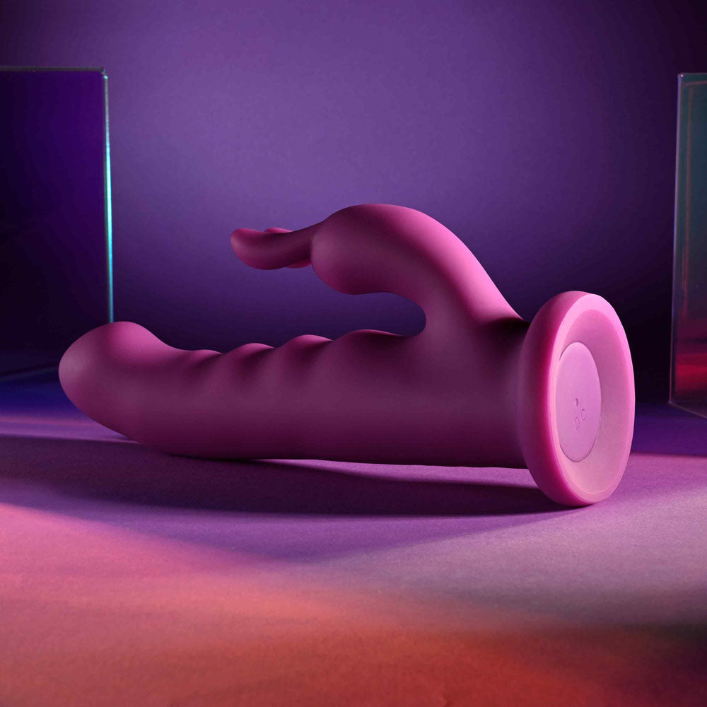 Playboy Pleasure FLUFFLE -  19.7 cm USB Rechargeable Rabbit Vibrator
