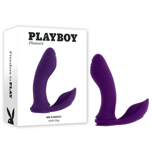 Playboy Pleasure MIX & MATCH -  USB Rechargeable with C-Ring Attachment