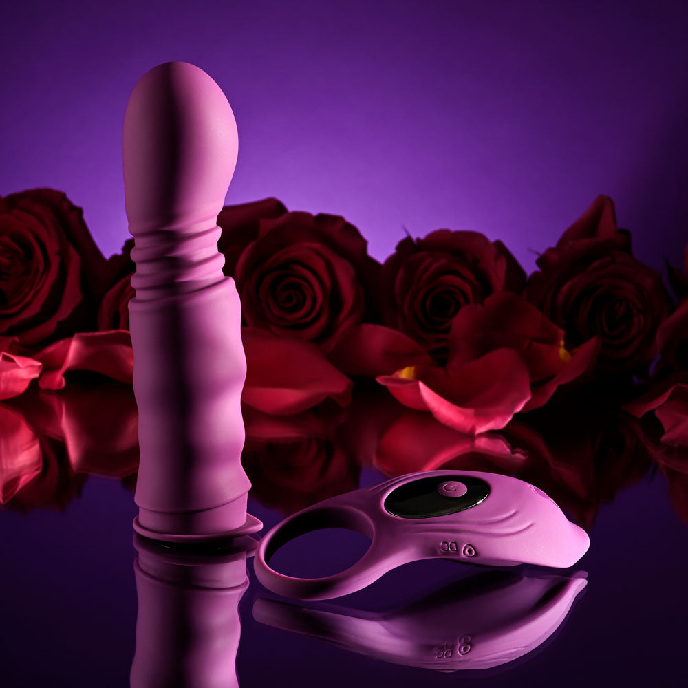 Playboy Pleasure MATCH PLAY -  USB Rechargeable with C-Ring Attachment