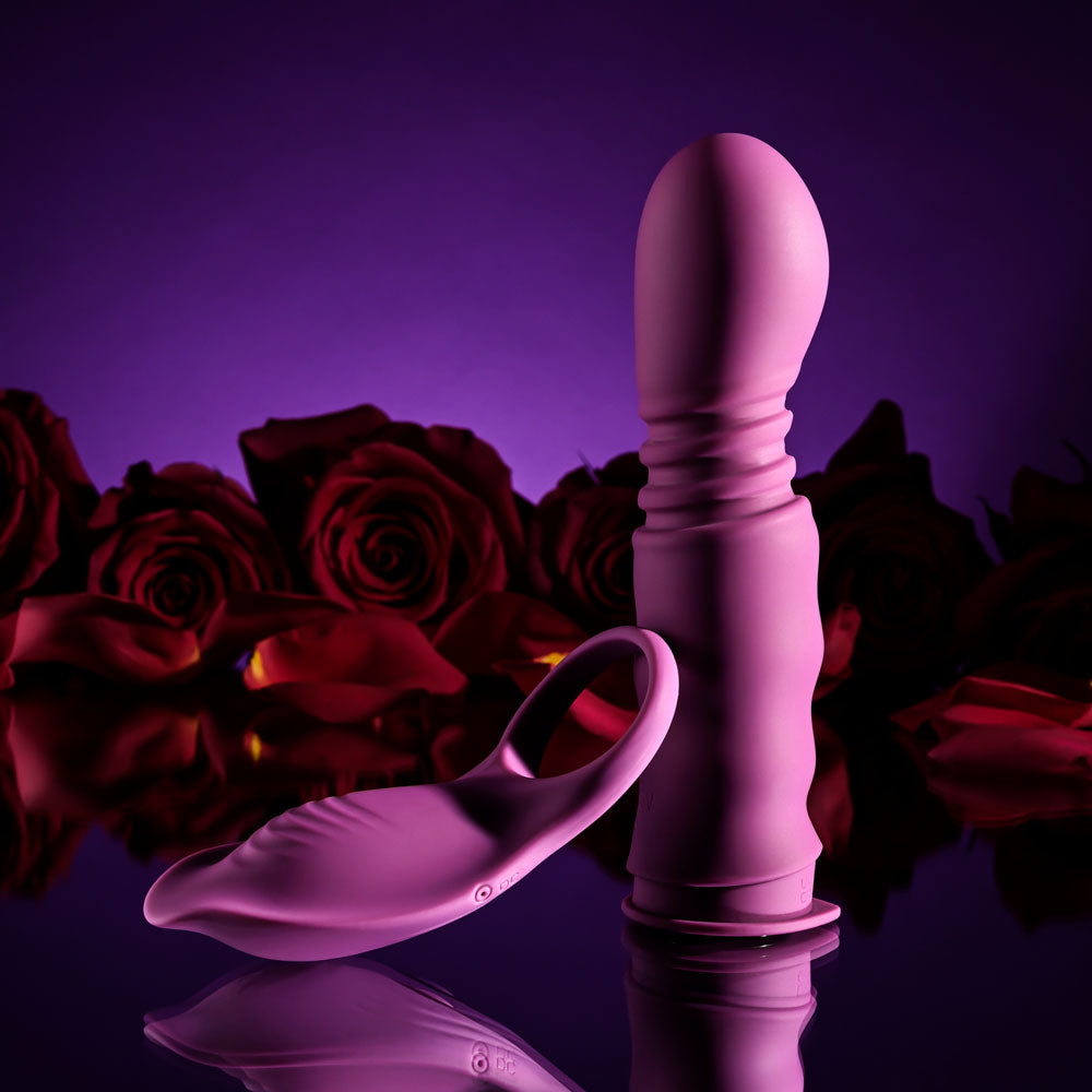Playboy Pleasure MATCH PLAY -  USB Rechargeable with C-Ring Attachment