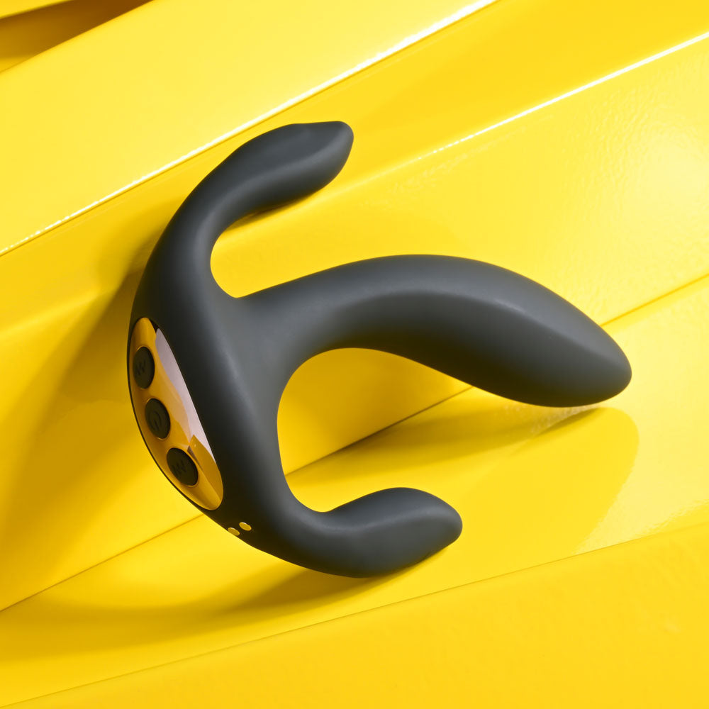 Playboy Pleasure TRIPLE THREAT -  USB Rechargeable Triple Probe Vibrator