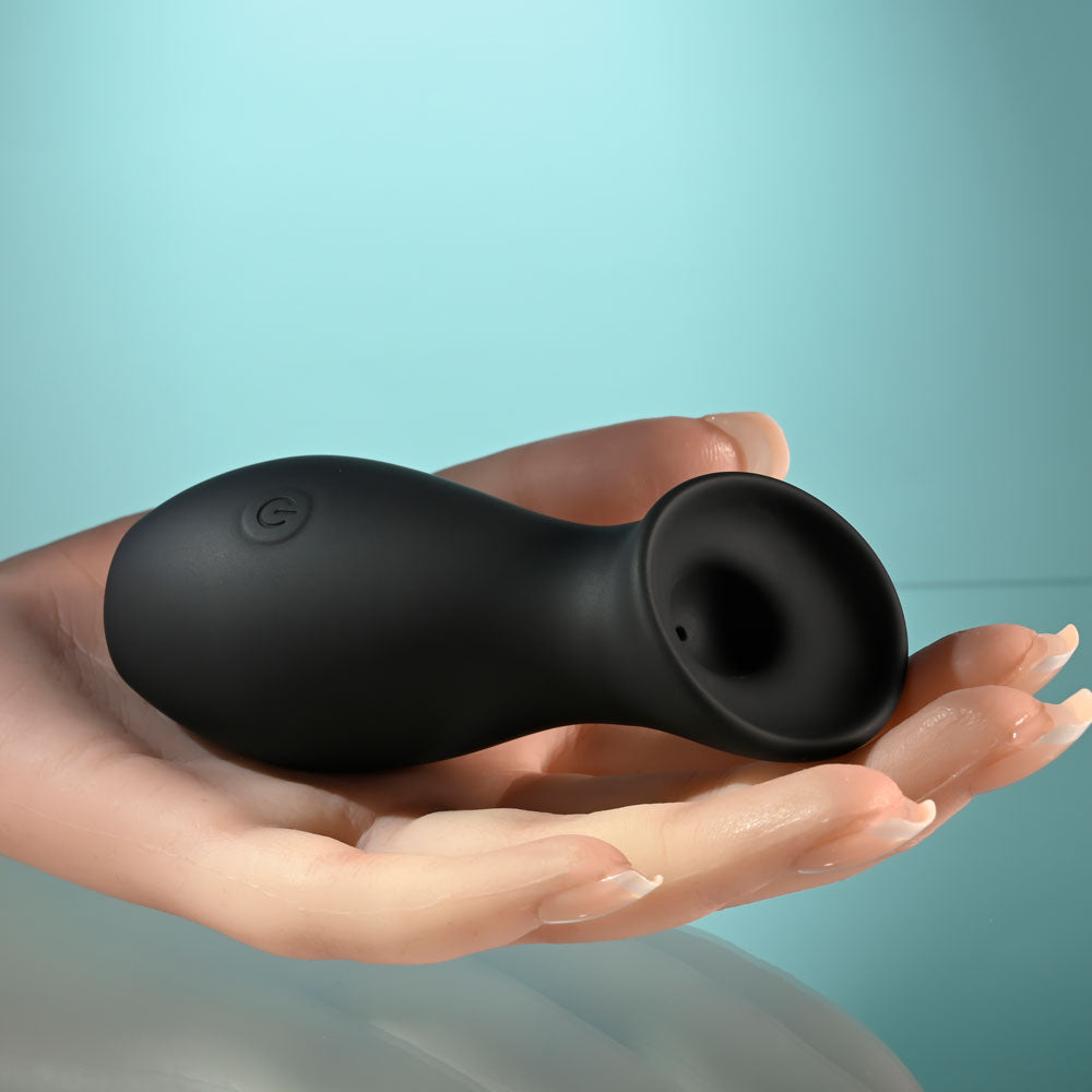 Playboy Pleasure THE JET SET - SUCKER -  10.3 cm Sucking Stimulator with Rechargeable Charging Case