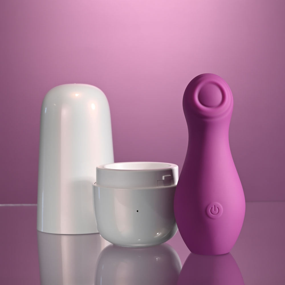 Playboy Pleasure THE JET SET - TAPPING -  10.2 cm Tapping Stimulator with Charging Case