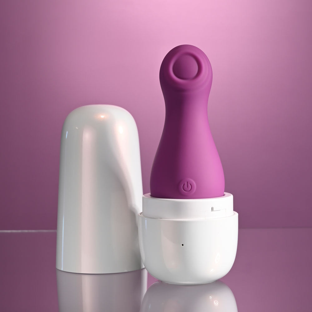 Playboy Pleasure THE JET SET - TAPPING -  10.2 cm Tapping Stimulator with Charging Case