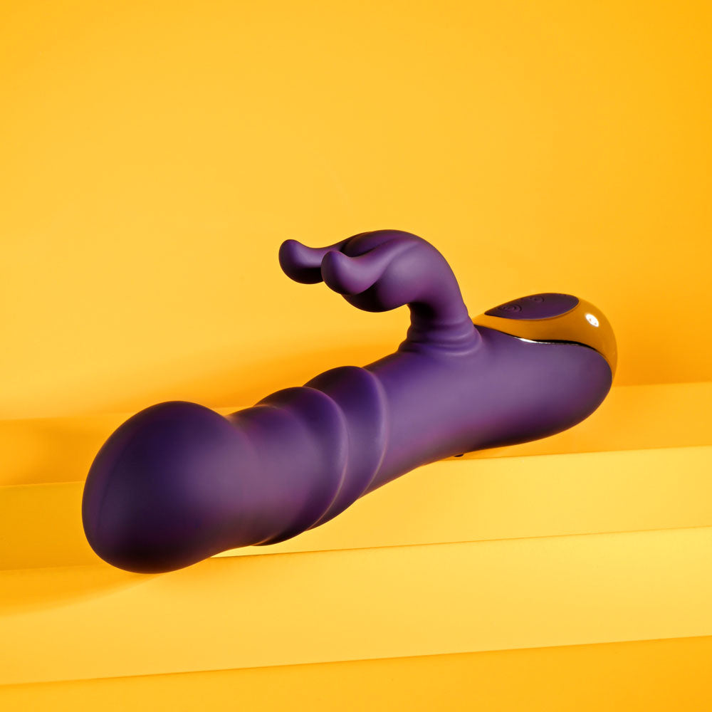 Playboy Pleasure BUNNY PUNCH -  24.4 cm USB Rechargeable Twirling Rabbit Vibrator