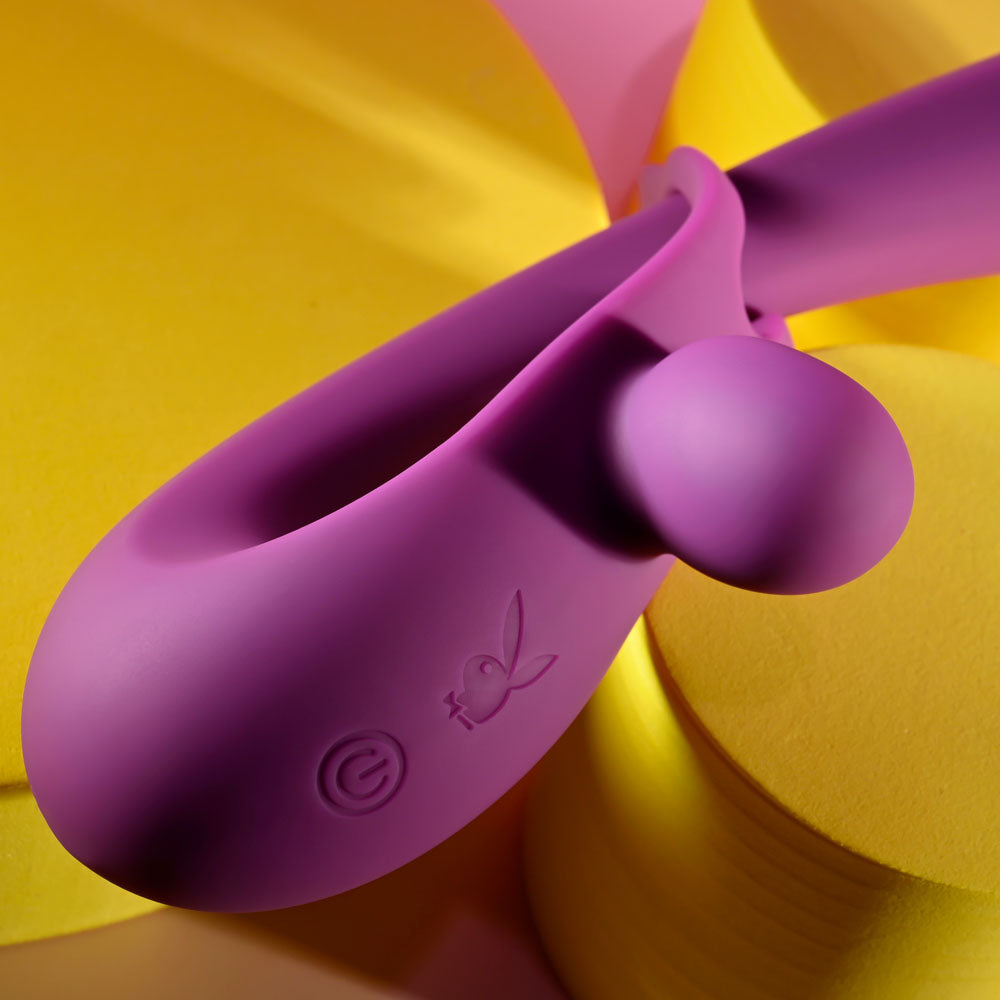 Playboy Pleasure CHA CHA SLIDE -  20 cm USB Rechargeable Rabbit Vibrator