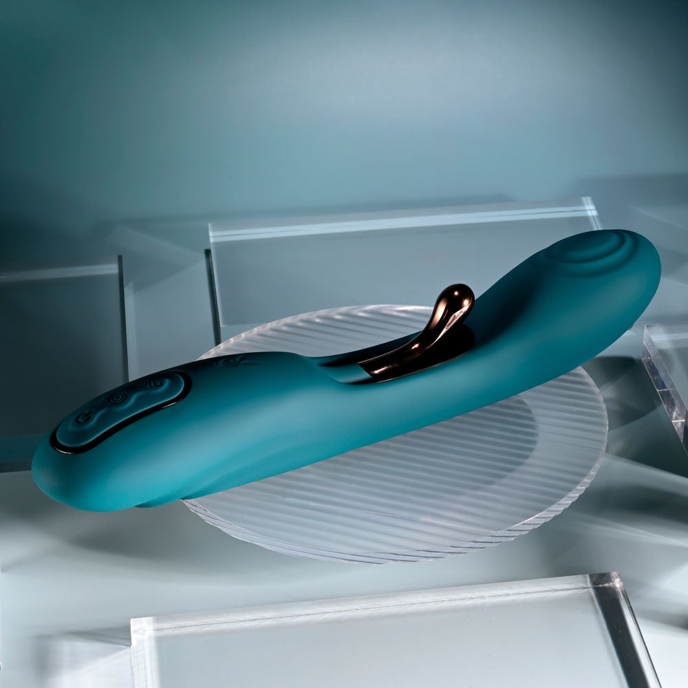 Playboy Pleasure AURELIE -  22.7 cm USB Rechargeable Vibrator with Internal Flicker