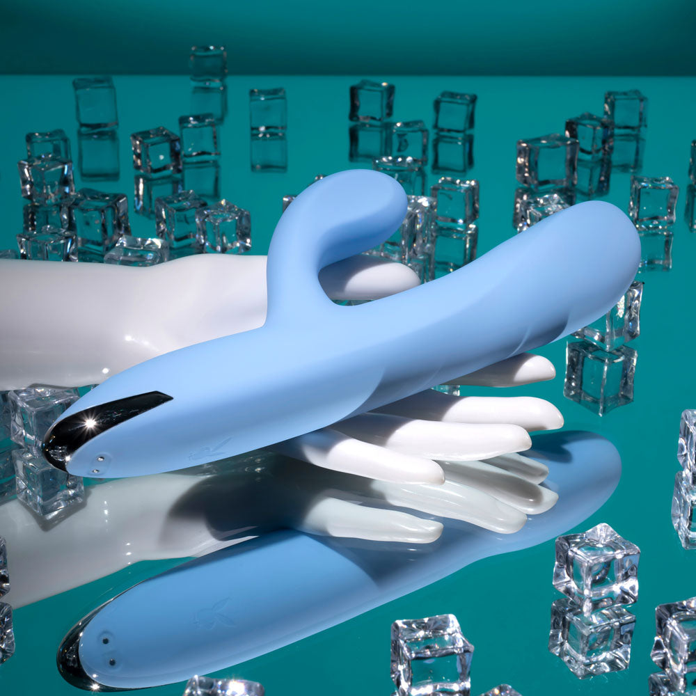 Playboy Pleasure UP AND AWAY -  26.7 cm USB Rechargeable Rabbit Vibrator