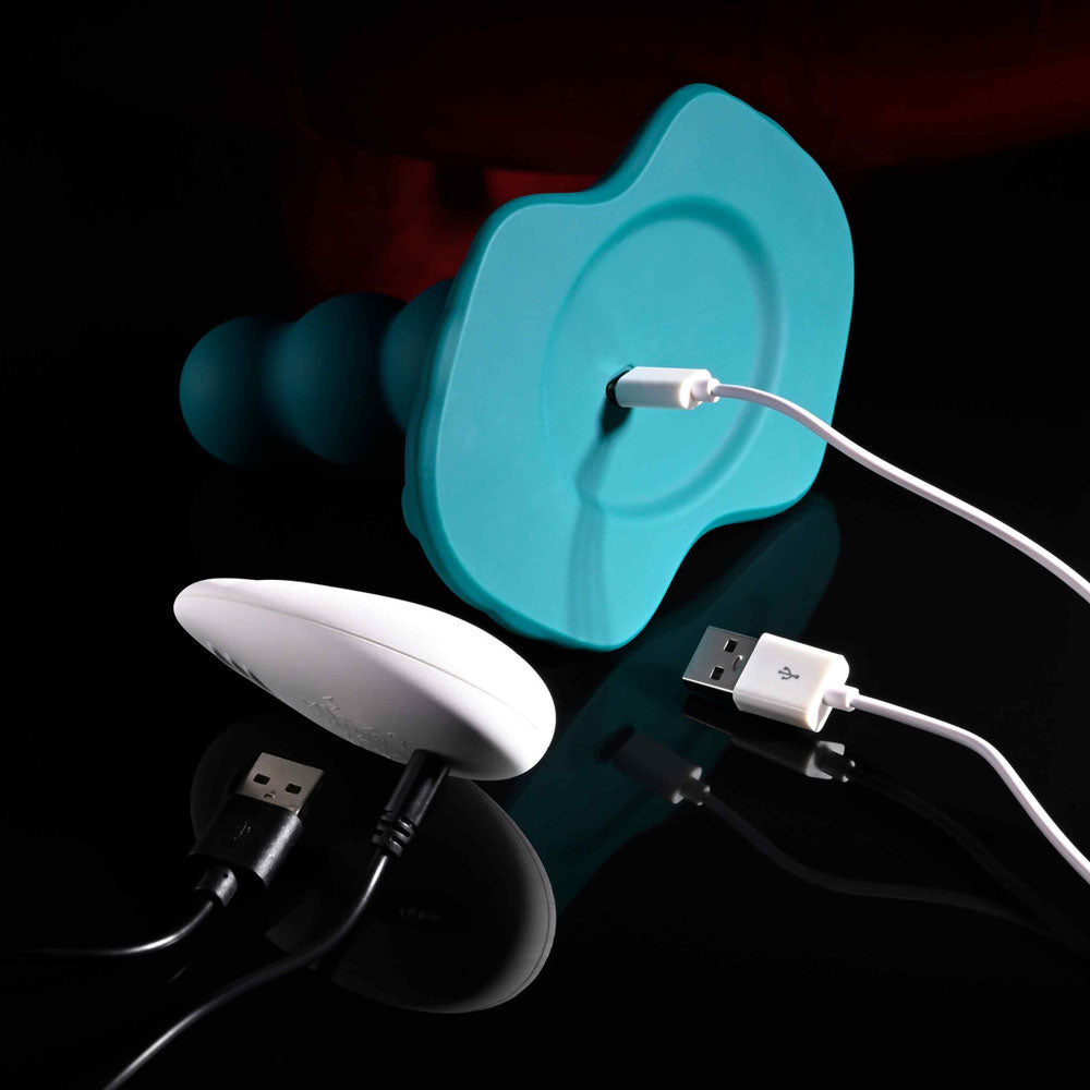 Playboy Pleasure HAVE A SEAT -  USB Rechargeable Rideable Vibrator and Grinder Pad with Remote