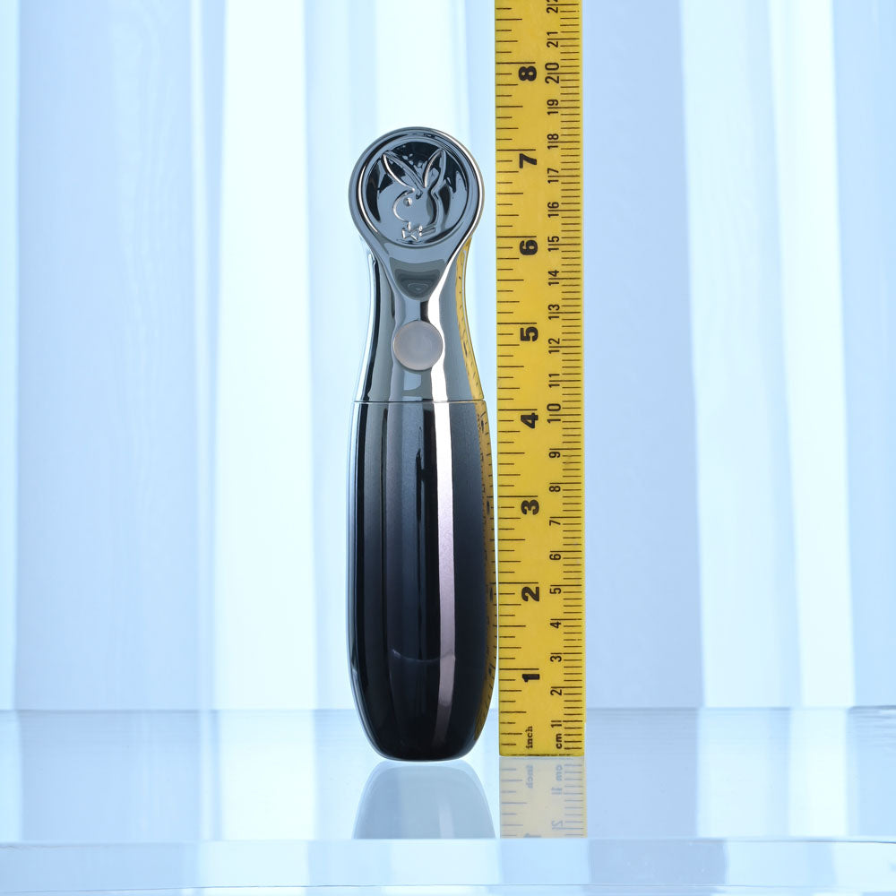Playboy Pleasure BON VOYAGE - /Chrome 18.7 cm USB-C Rechargeable Tapping Vibrator