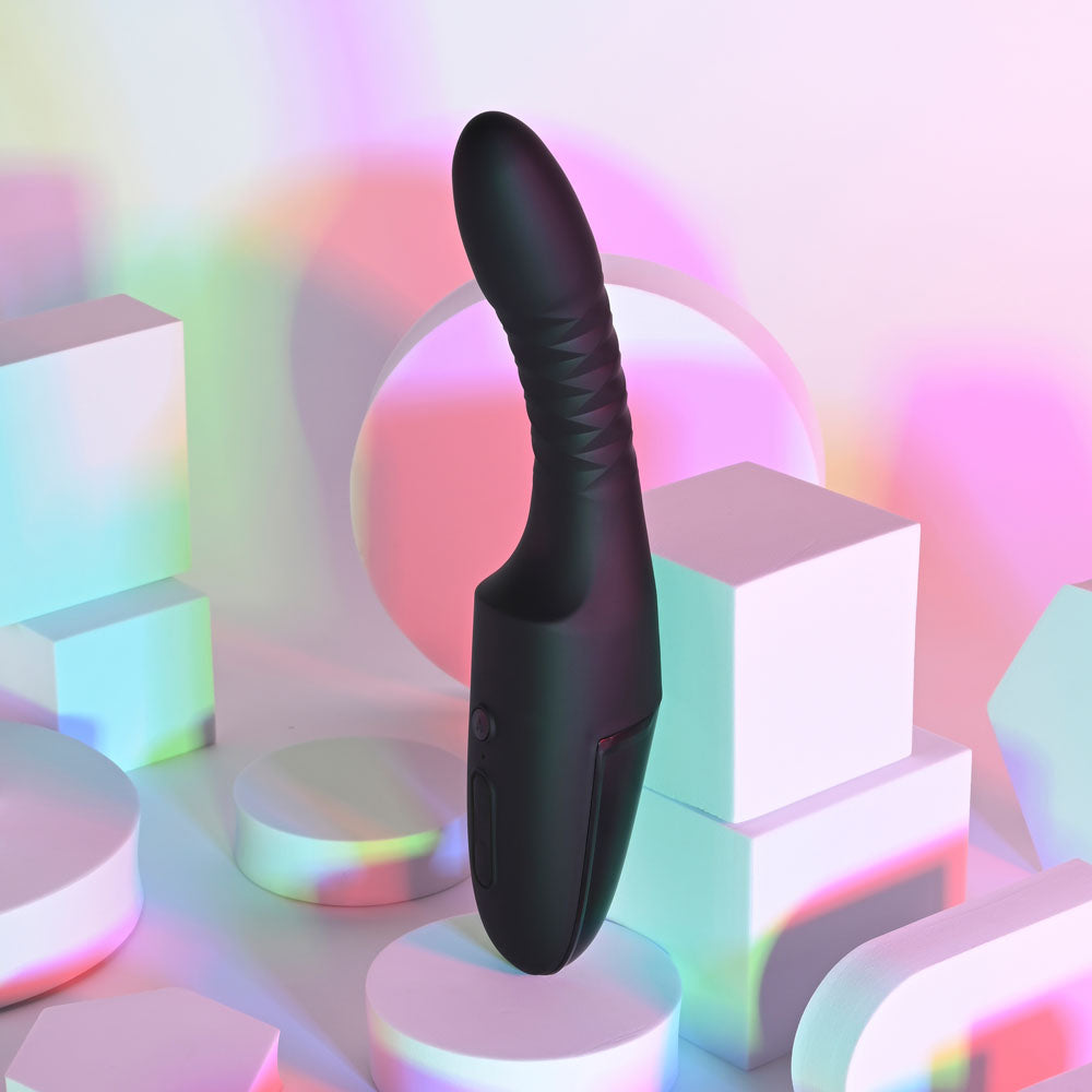 Playboy Pleasure OVERDRIVE -  28.2 cm USB Rechargeable Thrusting Vibrator