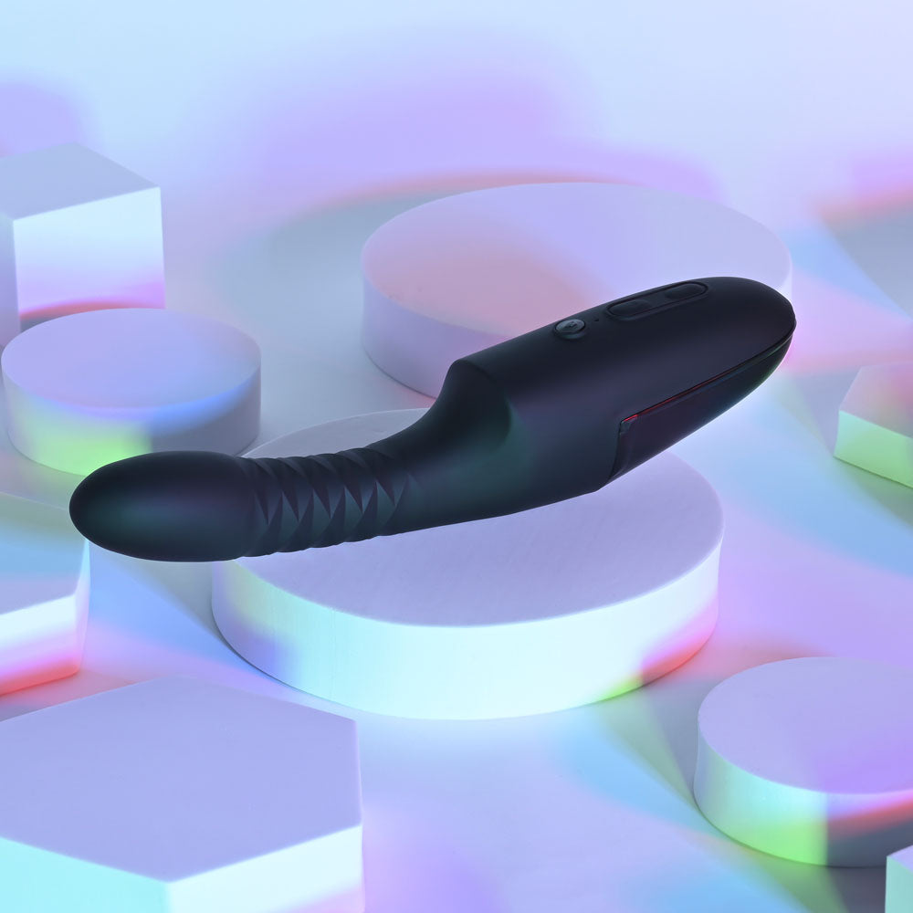 Playboy Pleasure OVERDRIVE -  28.2 cm USB Rechargeable Thrusting Vibrator