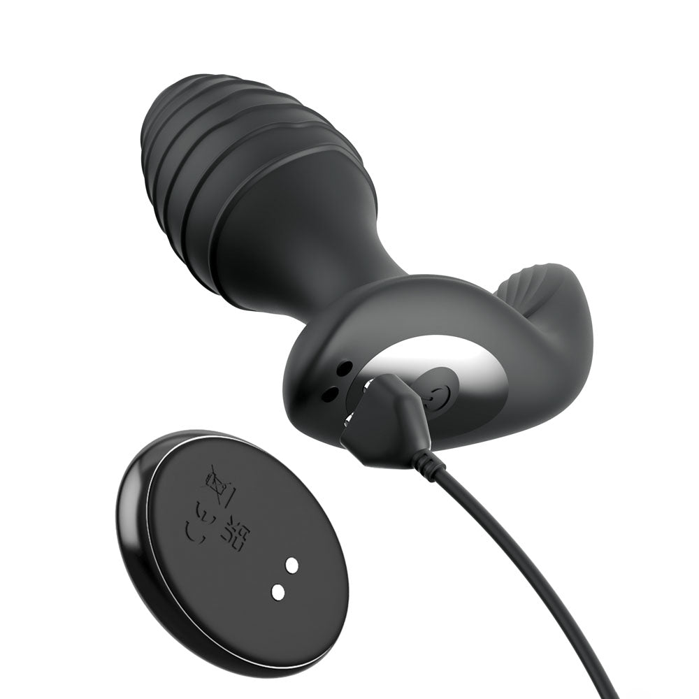 Anal Fantasy Elite Gyro-Milk Pro -  -  USB Rechargeable Gyrating Butt Plug