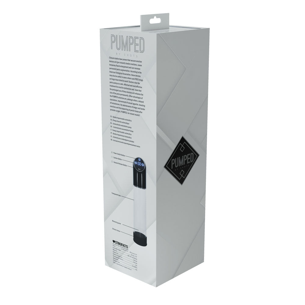 PUMPED Automatic Waterproof Pump -  - /Clear USB Rechargeable Automatic Penis Pump