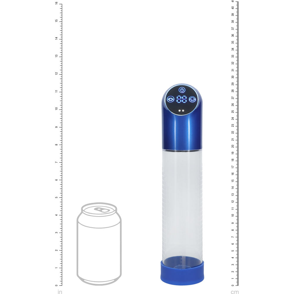 PUMPED Automatic Waterproof Pump - Metal  - /Clear USB Rechargeable Automatic Penis Pump