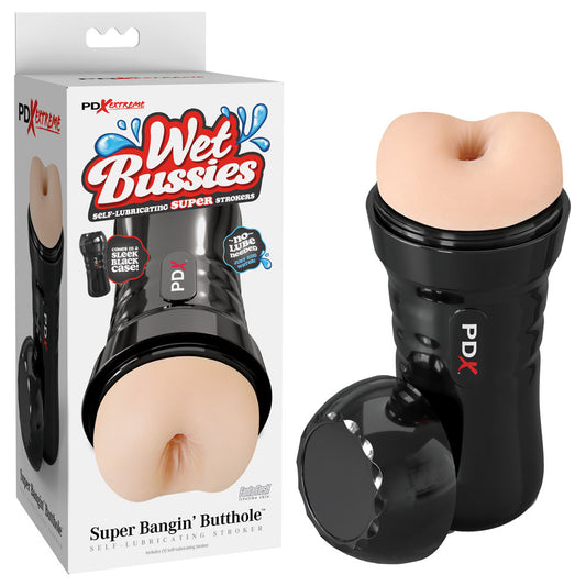 PDX Wet Bussies Super Bangin Butt - Light -  Anal Stroker