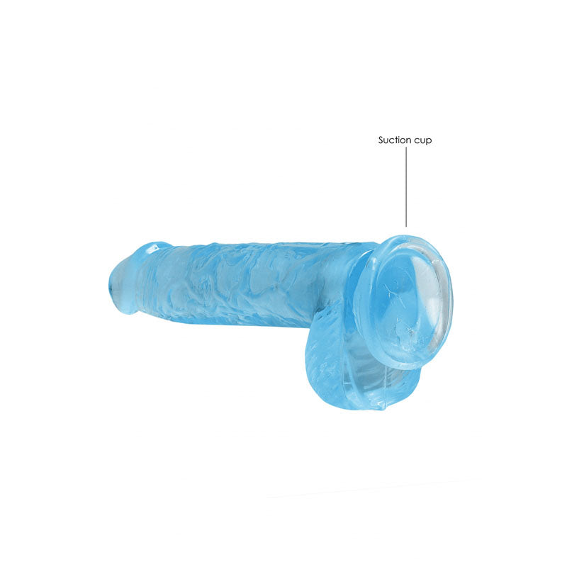 REALROCK 6'' Realistic Dildo With Balls -  15.2 cm Dong