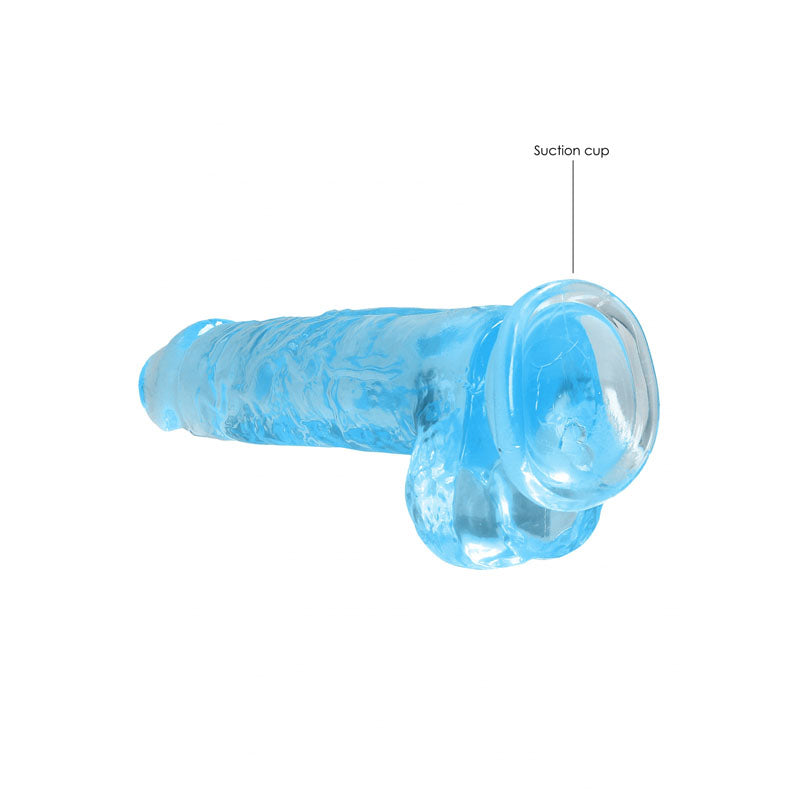 REALROCK 8'' Realistic Dildo With Balls -  20.3 cm Dong