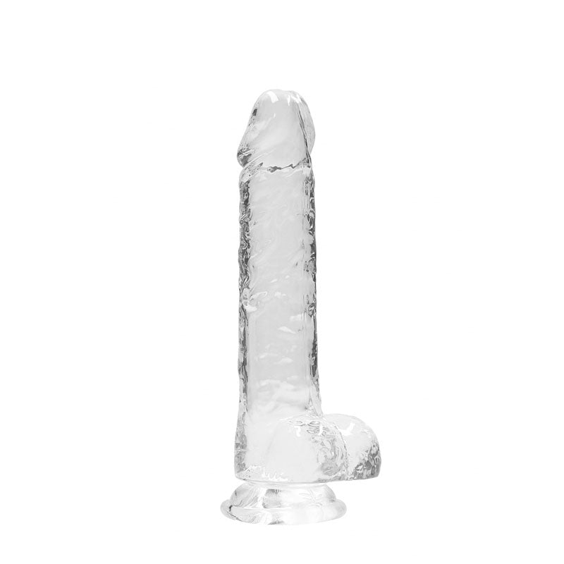 REALROCK 8'' Realistic Dildo With Balls -  20.3 cm Dong