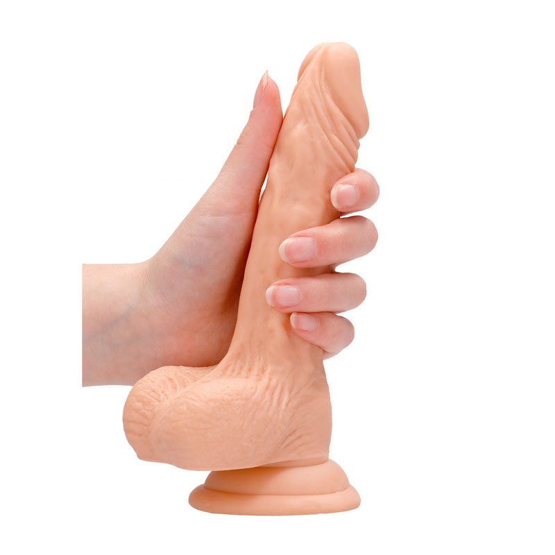 REALROCK 7'' Realistic Dildo With Balls -  17.8 cm Dong
