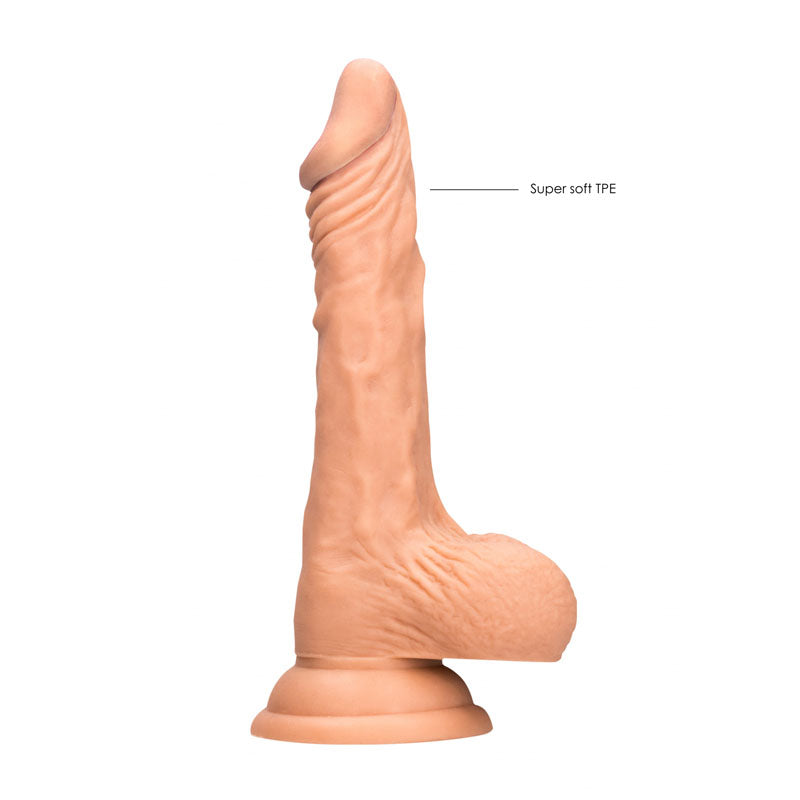 REALROCK 7'' Realistic Dildo With Balls -  17.8 cm Dong