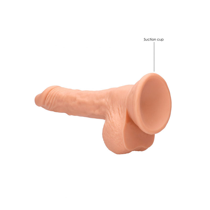 REALROCK 7'' Realistic Dildo With Balls -  17.8 cm Dong