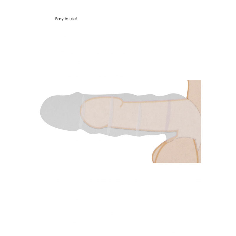 REALROCK 7'' Penis Extender -  17.8 cm Penis Extension Sleeve