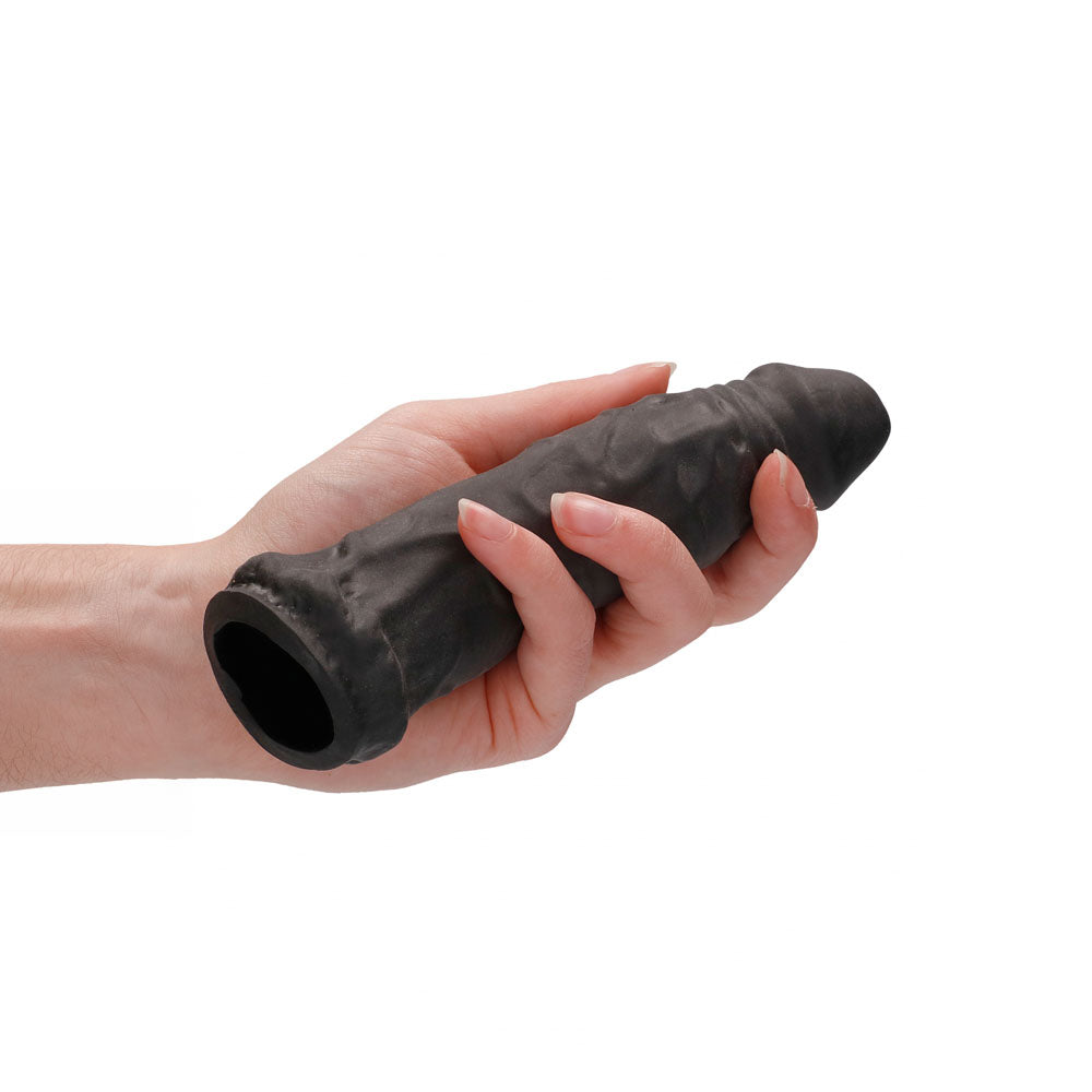 REALROCK 6'' Realistic Penis Sleeve -  -  15.2 cm Penis Extension Sleeve
