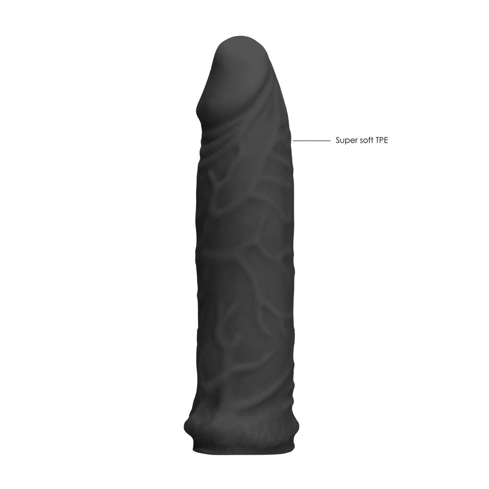 REALROCK 6'' Realistic Penis Sleeve -  -  15.2 cm Penis Extension Sleeve