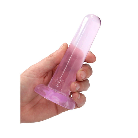 REALROCK Non Realistic Dildo With Suction Cup - 13.5 cm -  13.5 cm Dong