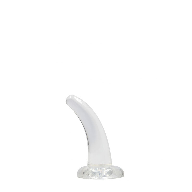REALROCK Non Realistic Dildo With Suction Cup - 11.5 cm -  11.5 cm Curved Pegging Dong